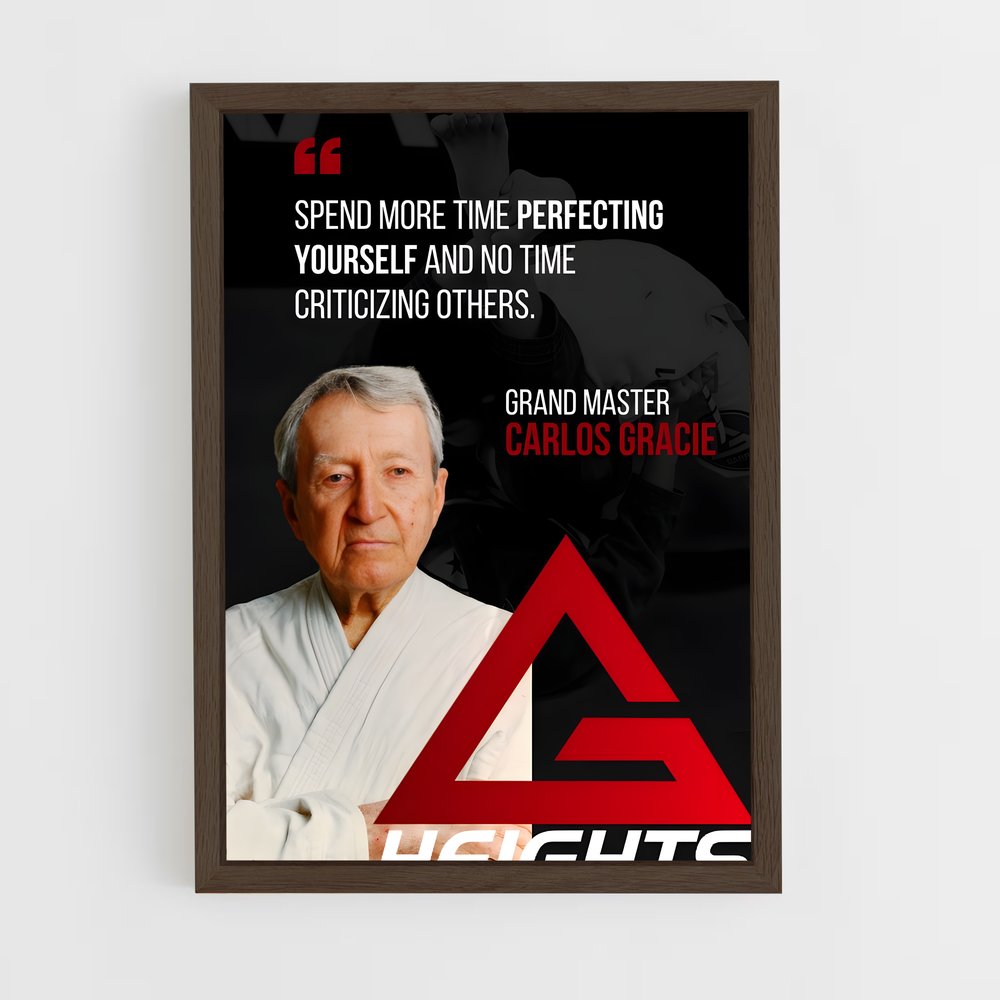 Poster Gracie Jiu-Jitsu – affiche Jiu-jitsu brésilien (vue 5)